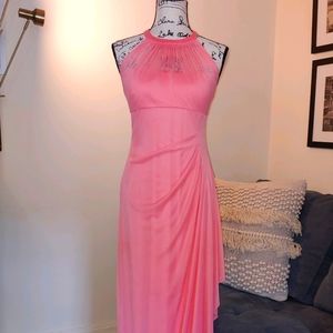 Coral Sheer Gown